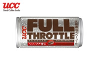 “アタマ、醒める”！？スパークリングカフェイン飲料 『UCC FULL THROTTLE（フルスロットル）』5月19日から全国新発売！